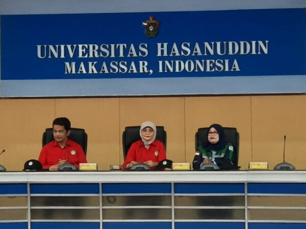 Kegiatan Pelatihan Dasar-Dasar K3 dan Manajemen Risiko K3 kepada Para Duta-Duta K3 Universitas Hasanuddin Makassar